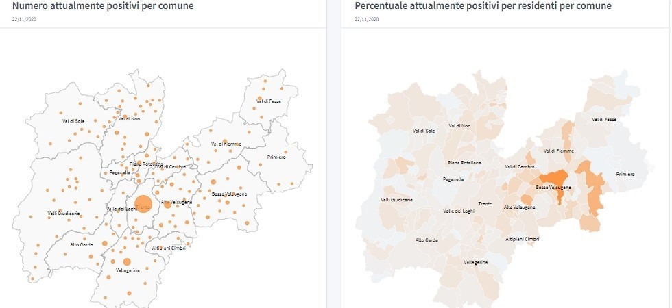 Coronavirus in Trentino, altri 9 casi a Grigno e 4 a Pinzolo